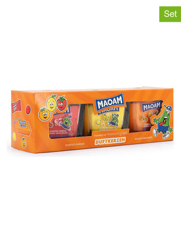 3er-Set: Duftkerzen "Maoam" - 3 x 70 g