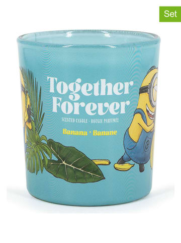 Świece zapachowe (2 szt.) "Minions Together Forever" - 2 x 110 g