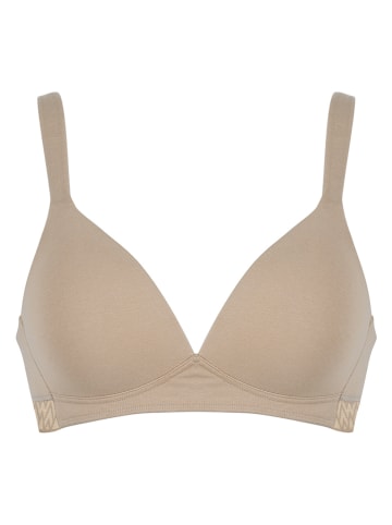 Beugelloze beha beige