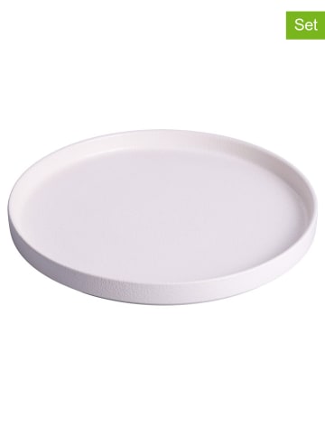 Podtalerze (3 szt.) "Horeca" w kolorze białym - Ø 29,5 cm