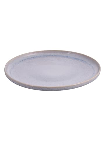 6-delige set: dinerborden "The Market" lichtblauw - Ø 28 cm
