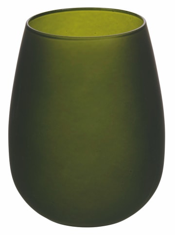 Szklanki (6 szt.) "Happy Hour" w kolorze zielonym - 600 ml