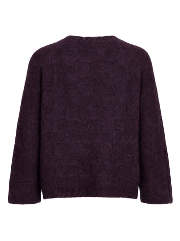 Sweter "Nuriette" w kolorze ciemnofioletowym