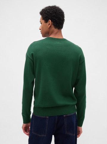 Sweter w kolorze zielonym