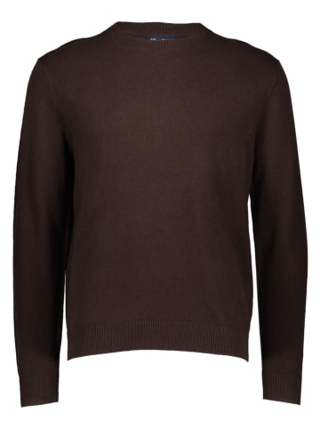 Sweter w kolorze ciemnobrązowym