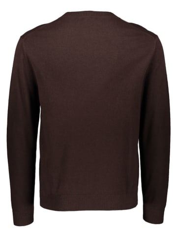 Sweter w kolorze ciemnobrązowym
