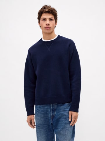 Pullover in Dunkelblau