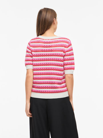 Trui roze/wit