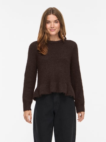 Sweter w kolorze brązowym