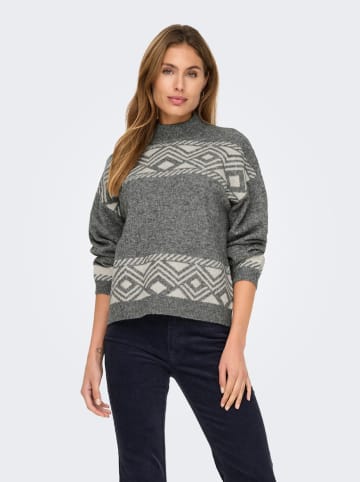 Sweter w kolorze szarym