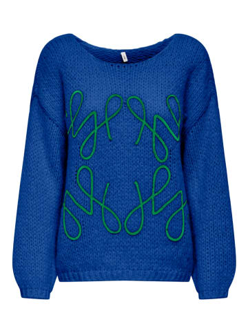 Pullover in Blau