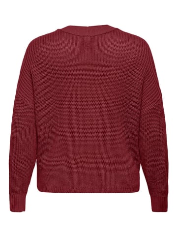 Cardigan in Bordeaux