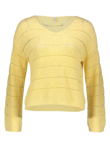 Sweter w kolorze żółtym