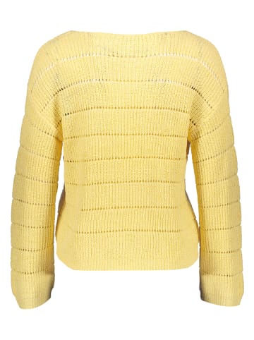 Sweter w kolorze żółtym