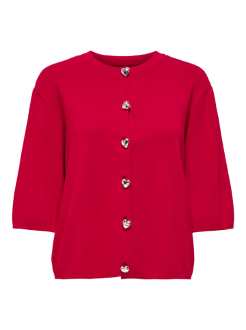 Cardigan in Rot