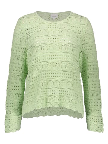 Sweter w kolorze jasnozielonym