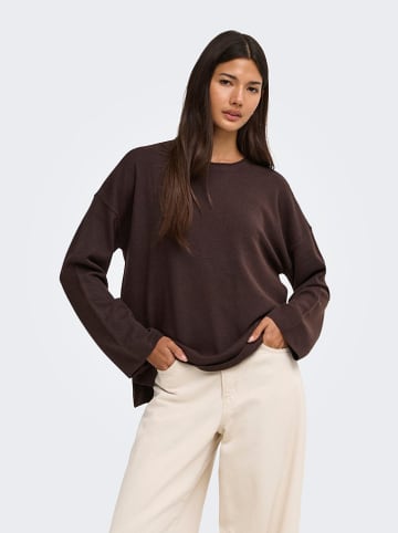 Pullover in Braun