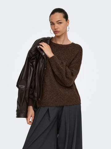 Pullover in Braun