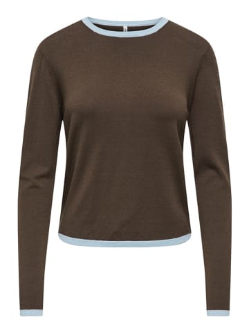 Sweter w kolorze brązowym