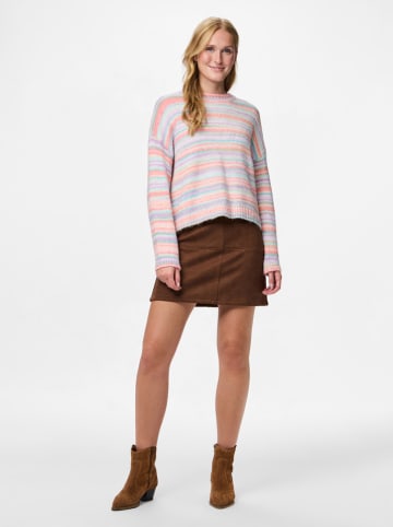 Pullover in Bunt/ Rosa