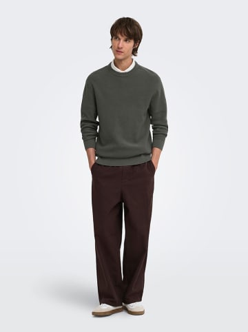 Pullover in Khaki