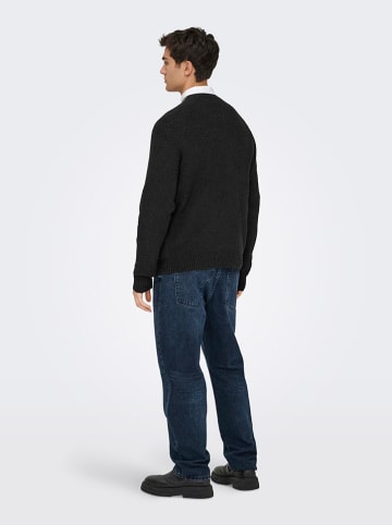 Sweter "Dale" w kolorze czarnym