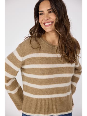 Trui camel/beige