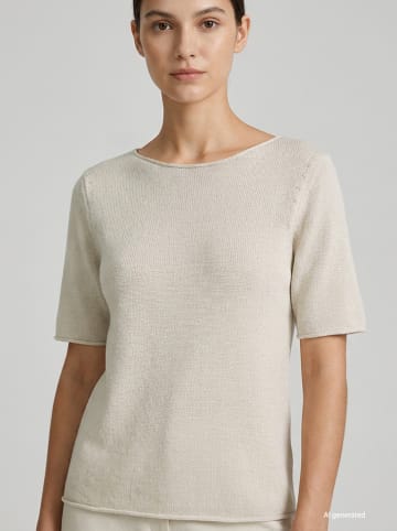 Pullover in Creme