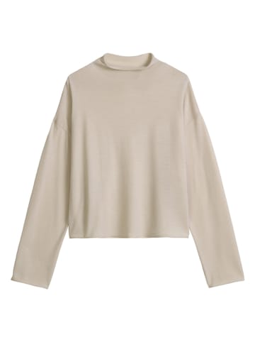 Wollpullover in Beige