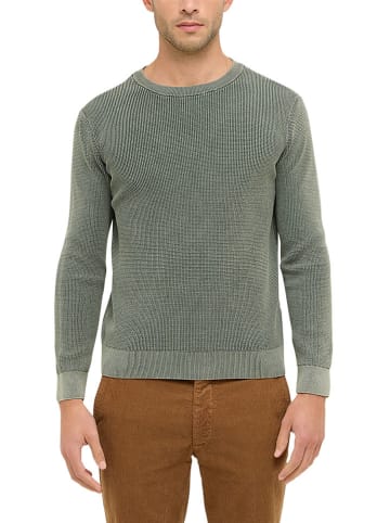 Sweter w kolorze zielonym