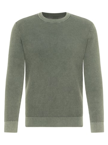 Sweter w kolorze zielonym