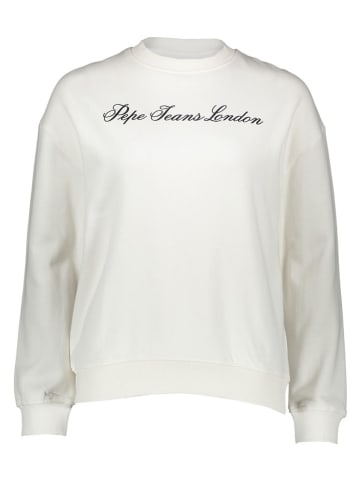 Sweatshirt in Weiß