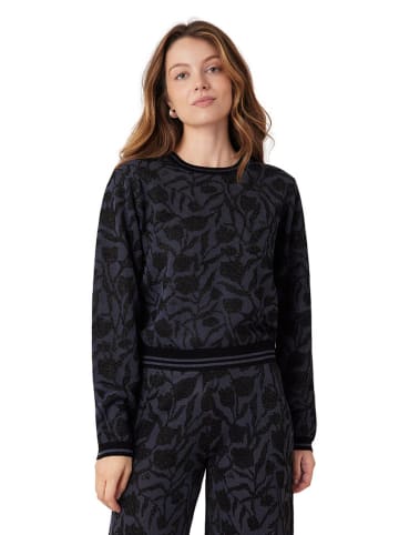 Sweter w kolorze granatowo-czarnym