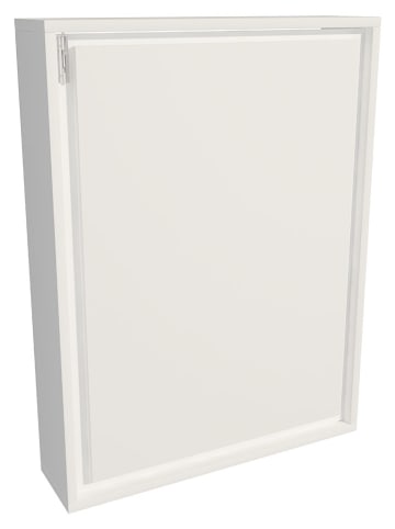 Wandklapptisch in Weiß - (B)90 x (H)154,2 x (T)59 cm