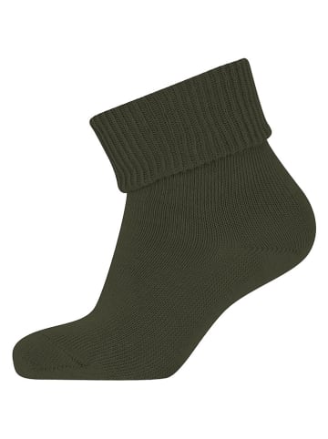 Skarpety antypoślizgowe w kolorze khaki