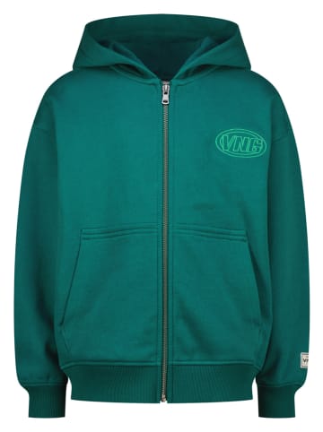 Sweatjacke "Nipper" in Grün