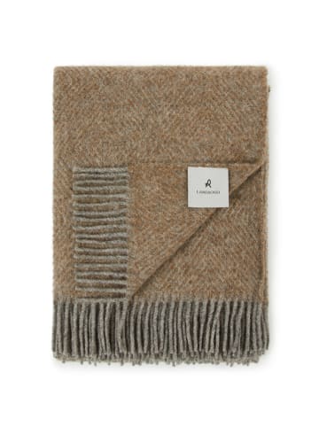 Wollen deken "Pebbles" beige - (L)240 x (B)140 cm
