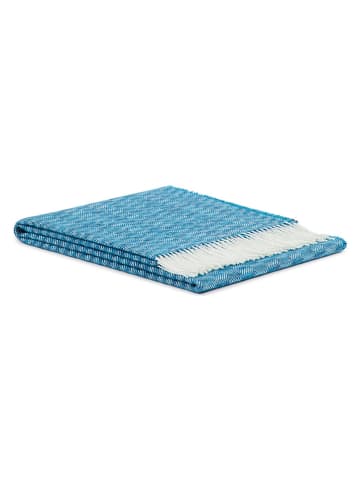 Wohndecke "Home" in Blau - (L)170 x (B)130 cm