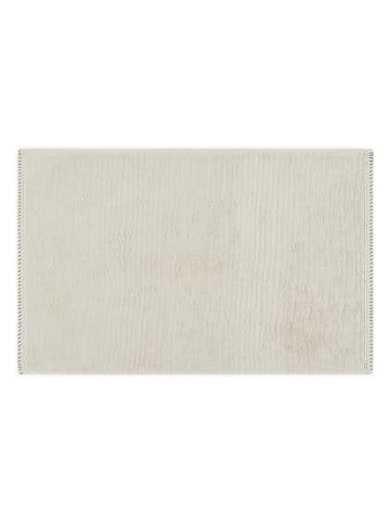 Dywanik łazienkowy w kolorze kremowym - 80 x 50 cm