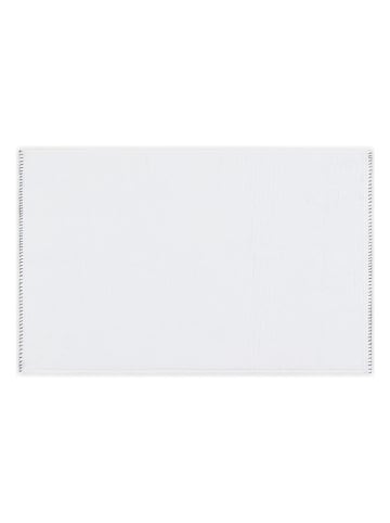 Badematte in Weiß - (L)80 x (B)50 cm