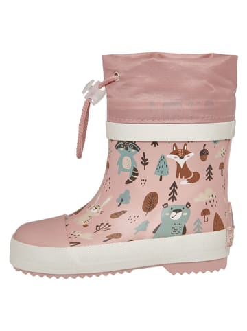 Gummistiefel "Wald" in Rosa