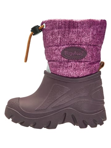 Winterboots in Lila