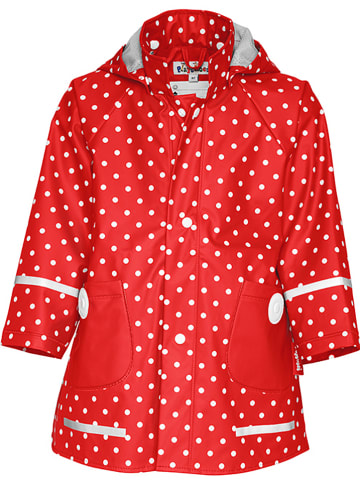 Regenmantel rood