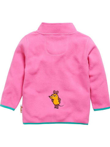 Fleece vest lichtroze