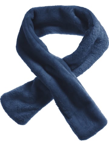 Fleece-Steckschal in Dunkelblau - (L)82 cm