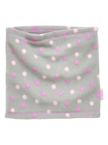 Fleece colsjaal grijs - (L)23 x (B)23 cm