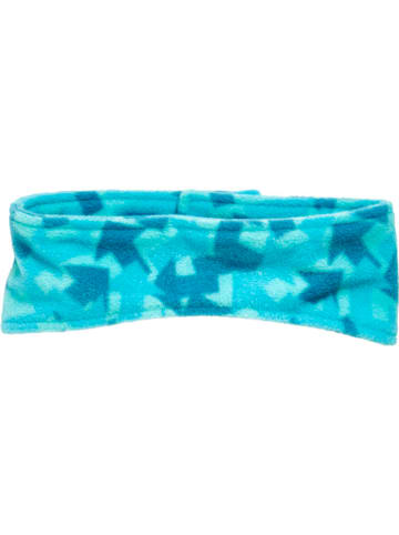Fleece hoofdband blauw