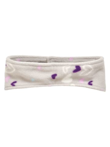 Fleece hoofdband grijs