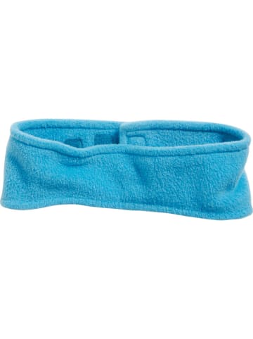 Fleece hoofdband blauw
