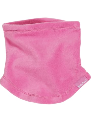Fleece-Loopschal in Rosa - (L)23 x (B)23 cm
